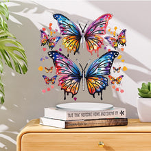 Load image into Gallery viewer, Butterfly Round+Special Shape Diamond Painting Art Tabletop Ornaments Kit
