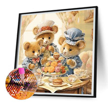 Load image into Gallery viewer, Warm Animal Family 30*30CM(Canvas) Full Round Drill Diamond Painting