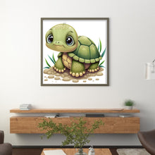 Load image into Gallery viewer, Huancan - Turtle - 40*40CM 11CT 3 Stamped Cross Stitch