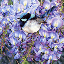 Load image into Gallery viewer, Huancan - Warbler - 50*50CM 11CT 3 Stamped Cross Stitch
