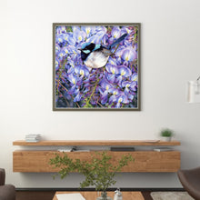 Load image into Gallery viewer, Huancan - Warbler - 50*50CM 11CT 3 Stamped Cross Stitch