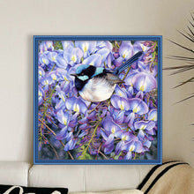 Load image into Gallery viewer, Huancan - Warbler - 50*50CM 11CT 3 Stamped Cross Stitch