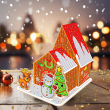 Load image into Gallery viewer, Wooden Diamond Painting Desktop Decor for Office Desktop Decor (Biscuit House)