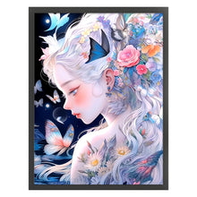 Load image into Gallery viewer, Yishu - Dream Girl - 50*65CM 11CT 3 Stamped Cross Stitch