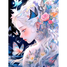 Load image into Gallery viewer, Yishu - Dream Girl - 50*65CM 11CT 3 Stamped Cross Stitch