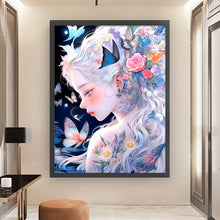 Load image into Gallery viewer, Yishu - Dream Girl - 50*65CM 11CT 3 Stamped Cross Stitch