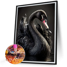 Load image into Gallery viewer, Black Swan 40*50CM(Canvas) Full Square Drill Diamond Painting
