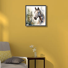 Load image into Gallery viewer, Horse 35*35CM(Canvas) Full Round Drill Diamond Painting