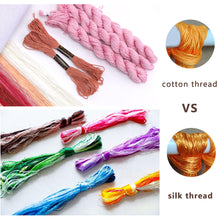 Load image into Gallery viewer, Mona Lisa Silk Brand - Big Fish And Begonia - 65*50CM 11CT 3 Stamped Cross Stitch