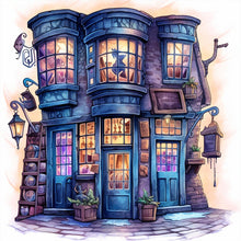 Load image into Gallery viewer, Huancan - Cottage - 50*50CM 14CT 2 Stamped Cross Stitch