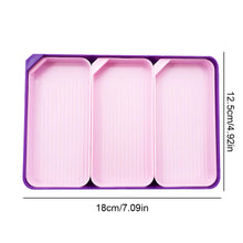 Load image into Gallery viewer, 4 Set Large Diamond Art Painting Bead Sorting Trays for DIY Art Craft (Pink)