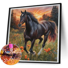 Load image into Gallery viewer, Horse 30*30CM(Canvas) Full Round Drill Diamond Painting