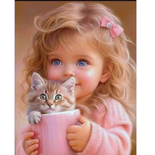 Load image into Gallery viewer, Girl 30*40CM(Canvas) Full Square Drill Diamond Painting