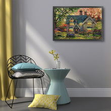 Load image into Gallery viewer, Joy Sunday - Autumn Garden Villa - 59*42CM 14CT 2 Stamped Cross Stitch