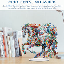 Load image into Gallery viewer, 2D Flat Gorgeous Horse DIY Desktop Diamond Art Kits for Home Office Decoration