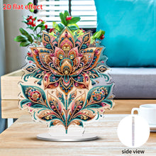 Load image into Gallery viewer, 2D Flat Gorgeous Flower DIY Desktop Diamond Art Kits for Home Office Decoration