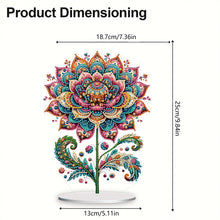 Load image into Gallery viewer, 2D Flat Gorgeous Flower DIY Desktop Diamond Art Kits for Home Office Decoration