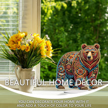 Load image into Gallery viewer, 2D Flat Gorgeous Bear DIY Desktop Diamond Art Kits for Home Office Decoration
