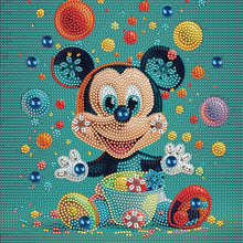 Load image into Gallery viewer, Cartoon Mickey Mouse 30*30CM(Canvas) Full Partial Special Shaped Drill Diamond Painting