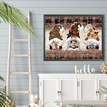 Load image into Gallery viewer, Coffee Bean Gnome 40*30CM(Canvas) Full Round Drill Diamond Painting