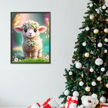 Load image into Gallery viewer, Little Lamb 30*40CM(Canvas) Full Round Drill Diamond Painting