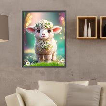 Load image into Gallery viewer, Little Lamb 30*40CM(Canvas) Full Round Drill Diamond Painting