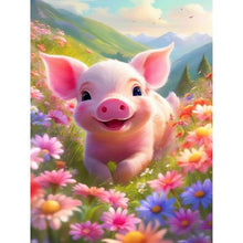 Load image into Gallery viewer, Cute Piglet 30*40CM(Canvas) Full Square Drill Diamond Painting