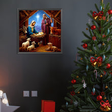 Load image into Gallery viewer, Jesus 40*40CM(Canvas) Full Round Drill Diamond Painting