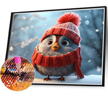 Load image into Gallery viewer, Winter Birds 35*30CM(Canvas) Full Round Drill Diamond Painting