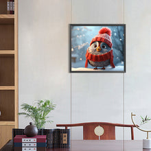 Load image into Gallery viewer, Winter Birds 35*30CM(Canvas) Full Round Drill Diamond Painting
