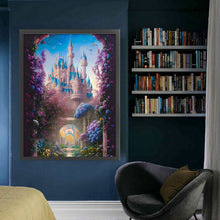 Load image into Gallery viewer, Yishu - Flower Castle - 50*65CM 11CT 3 Stamped Cross Stitch