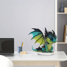 Load image into Gallery viewer, Elf Pterodactyl Diamond Painting Tabletop Ornament Kit for Office Desktop Decor