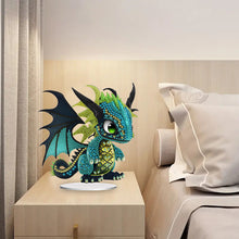 Load image into Gallery viewer, Elf Pterodactyl Diamond Painting Tabletop Ornament Kit for Office Desktop Decor