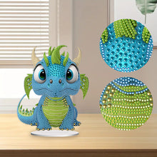 Load image into Gallery viewer, Elf Pterodactyl Diamond Painting Tabletop Ornament Kit for Office Desktop Decor