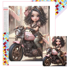 Load image into Gallery viewer, Cool Girl 40*50CM(Picture) Full Square Drill Diamond Painting