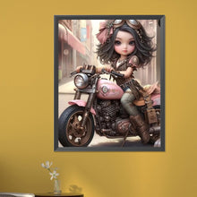 Load image into Gallery viewer, Cool Girl 40*50CM(Picture) Full Square Drill Diamond Painting