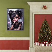Load image into Gallery viewer, Sweet And Cool Girl 40*50CM(Canvas) Full Round Drill Diamond Painting