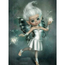 Load image into Gallery viewer, Big-Eyed Girl 30*40CM(Canvas) Full Round Drill Diamond Painting