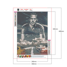 Load image into Gallery viewer, Paul Walker 30*40CM(Canvas) Full Round Drill Diamond Painting