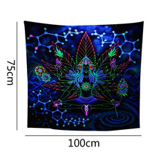 Load image into Gallery viewer, Meditating Buddha - 100*75CM Polyester printed tapestry
