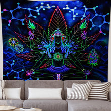 Load image into Gallery viewer, Meditating Buddha - 100*75CM Polyester printed tapestry