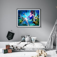 Load image into Gallery viewer, Snow White 50*30CM(Canvas) Full Round Drill Diamond Painting