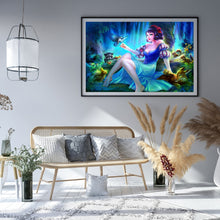 Load image into Gallery viewer, Snow White 50*30CM(Canvas) Full Round Drill Diamond Painting