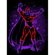 Load image into Gallery viewer, Magneto Silhouette 30*40CM(Canvas) Full Round Drill Diamond Painting