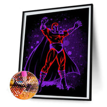 Load image into Gallery viewer, Magneto Silhouette 30*40CM(Canvas) Full Round Drill Diamond Painting