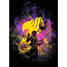 Load image into Gallery viewer, Fairy Tail - Natsu Silhouette 30*40CM(Canvas) Full Round Drill Diamond Painting