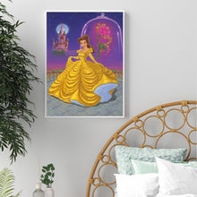Load image into Gallery viewer, Princess Belle 30*40CM(Canvas) Full Round Drill Diamond Painting