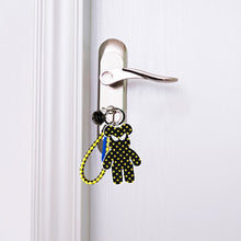 Load image into Gallery viewer, DIY Diamond Keyrings Mosaic Double Sided Cartoon Bear Accessories (YS067)