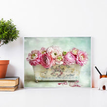 Load image into Gallery viewer, Eustia Bouquet 40*30CM(Canvas) Full Round Drill Diamond Painting