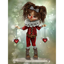 Load image into Gallery viewer, Big-Eyed Girl 30*40CM(Canvas) Full Square Drill Diamond Painting